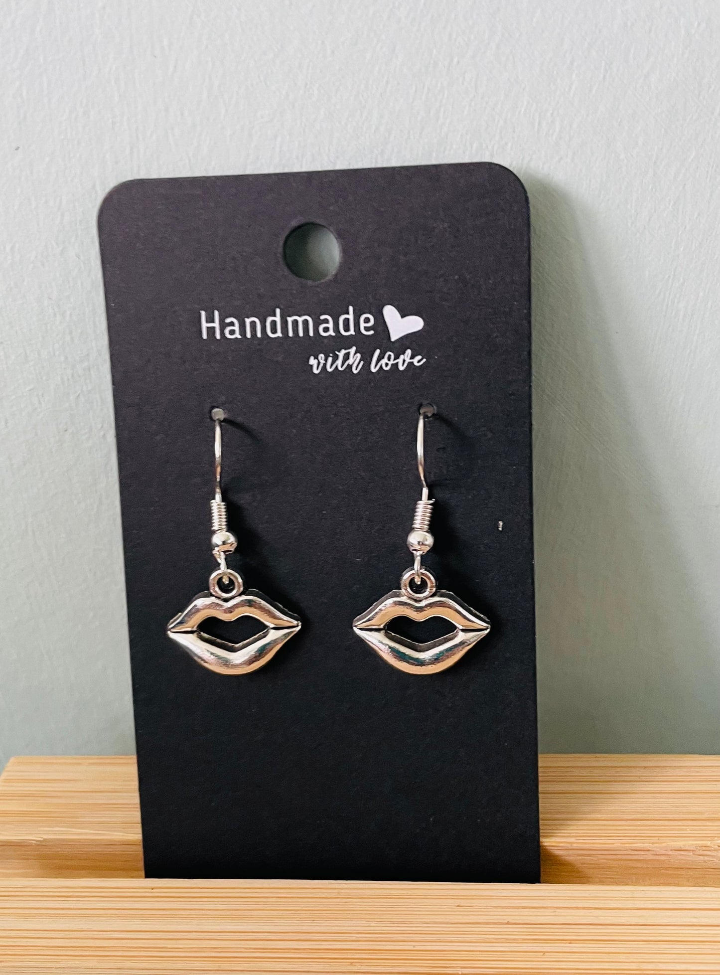 Handmade Lips Earrings