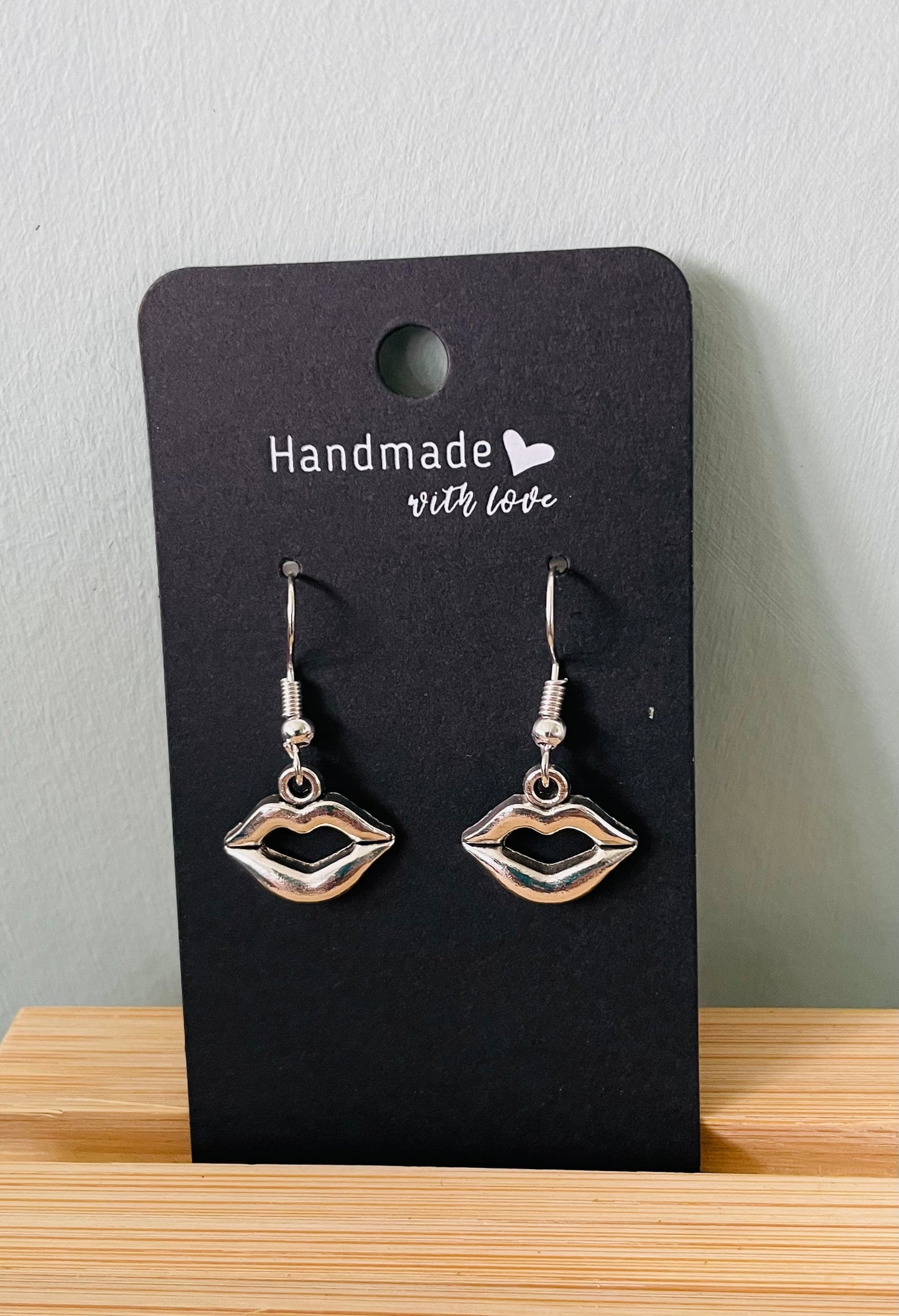 Handmade Lips Earrings