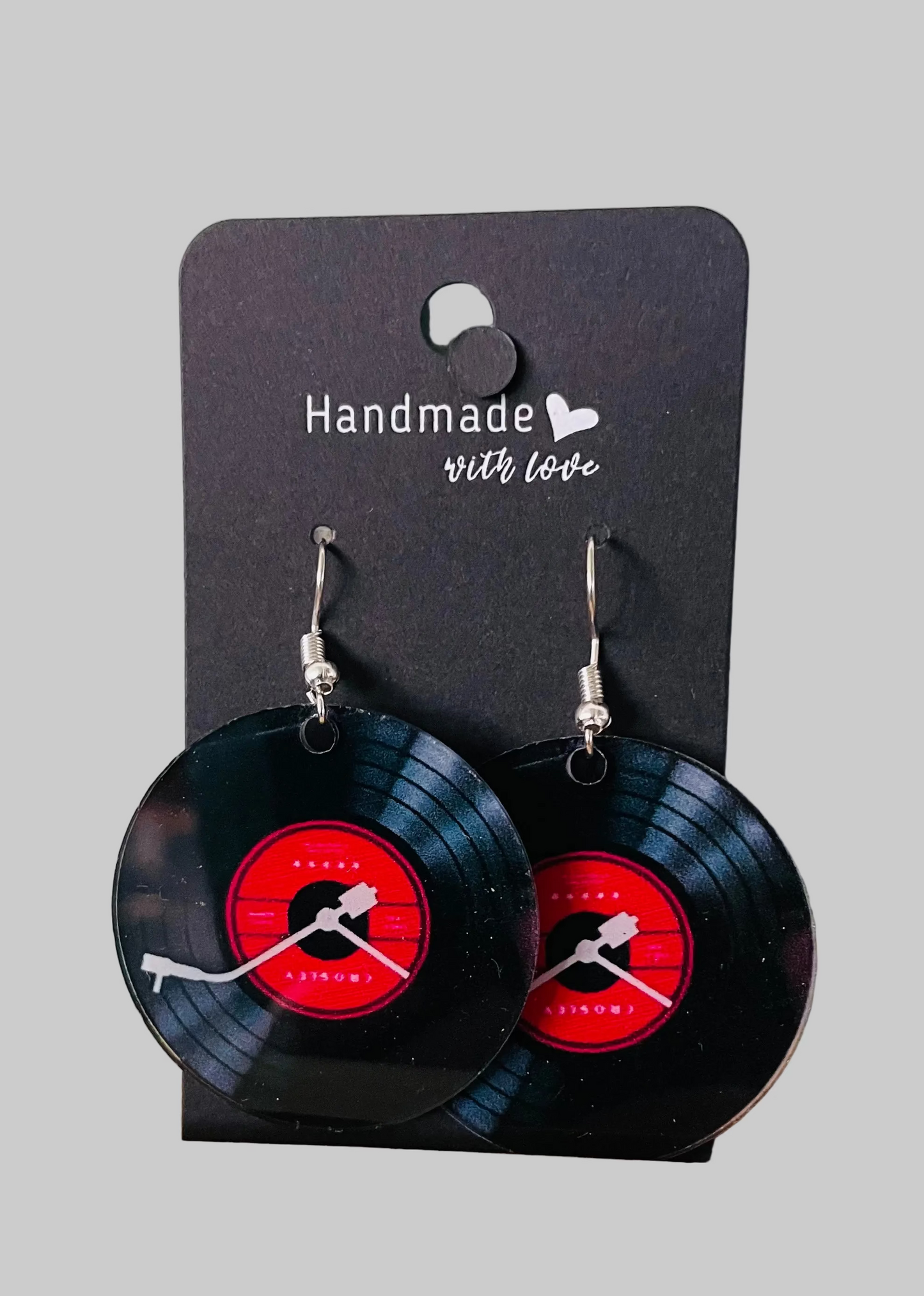 Handmade Fun ‘Record’ Earrings